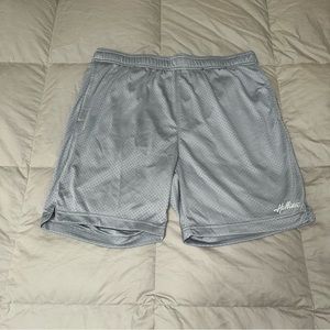 Hollister Mesh Basketball Shorts | Grey | Size L